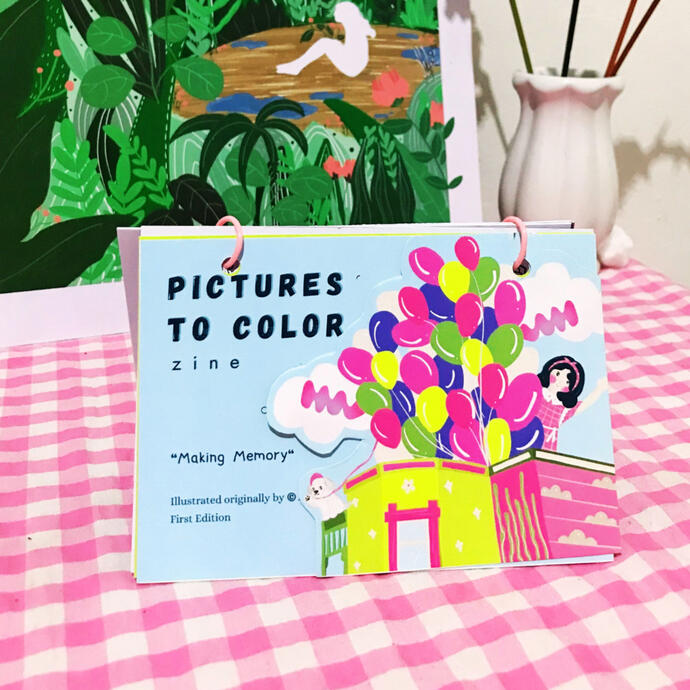 Pictures to Color Zine 2023